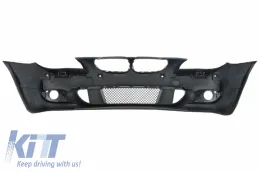Предна Броня PDC 24mm с Фарове за мъгла подходяща за BMW 5 Series E60 E61 (2003-2007) M-Technik Дизайн-image-6041570