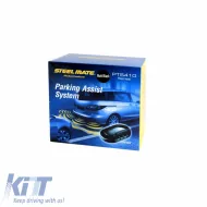 PDC parkolóradar 4 belső szenzorral 16mm fekete, hangjelzővel, Canbus, Steelmate PTS410-VW BTI-image-6299559