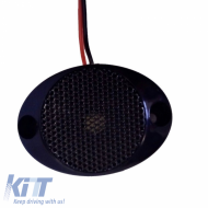 PDC parkolóradar 4 szenzoros 18mm fehér, hangjelzővel Osio OSP-235-image-6299488