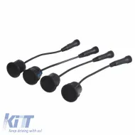 PDC parkolóradar 4 szenzoros 18mm LED kijelzővel és hangjelzővel Keetec BS420LED-image-6299520