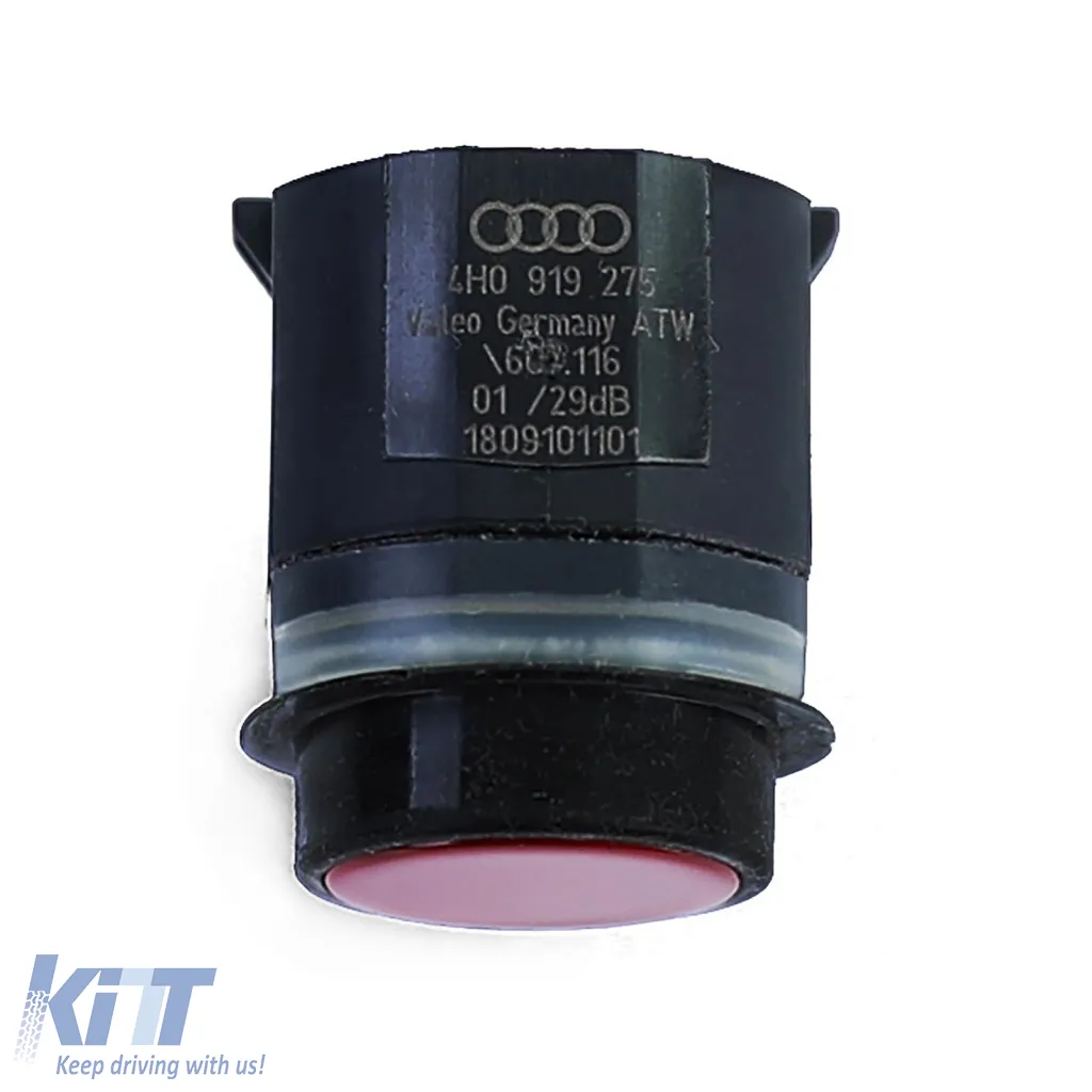 PDC sensor parking sensor 4H0919275 brilliant red for Audi A3 A4 A5 A6 A8 Q5 Q7 TT R8