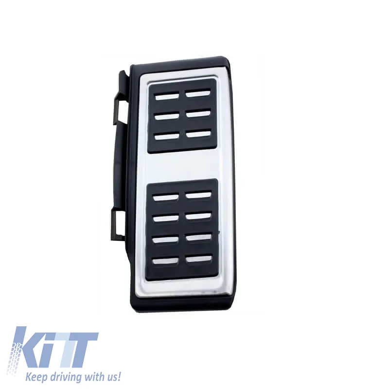 Pedal Aluminium And Footrest Suitable for Audi A1 8X / A3 8V / TT 8S / Q2 / Seat Leon 5F / VW Golf 7 / Passat B8 / Tiguan / Touran 16+ Manual Set 4 Pcs