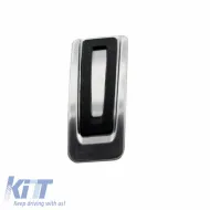 Pedal Aluminium And Footrest Suitable for Audi A1 8X / A3 8V / TT 8S / Q2 / Seat Leon 5F / VW Golf 7 / Passat B8 / Tiguan / Touran 16+ Manual Set 4 Pcs-image-6303458
