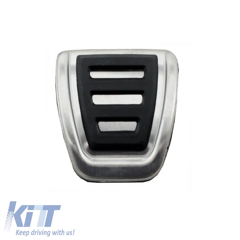Pedal Aluminium And Footrest Suitable for Audi A1 8X / A3 8V / TT 8S / Q2 / Seat Leon 5F / VW Golf 7 / Passat B8 / Tiguan / Touran 16+ Manual Set 4 Pcs