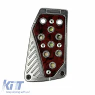 Pedal Aluminium Universal Deluxe Sports Kit Brown-Silver Set 5 Pieces-image-6306574