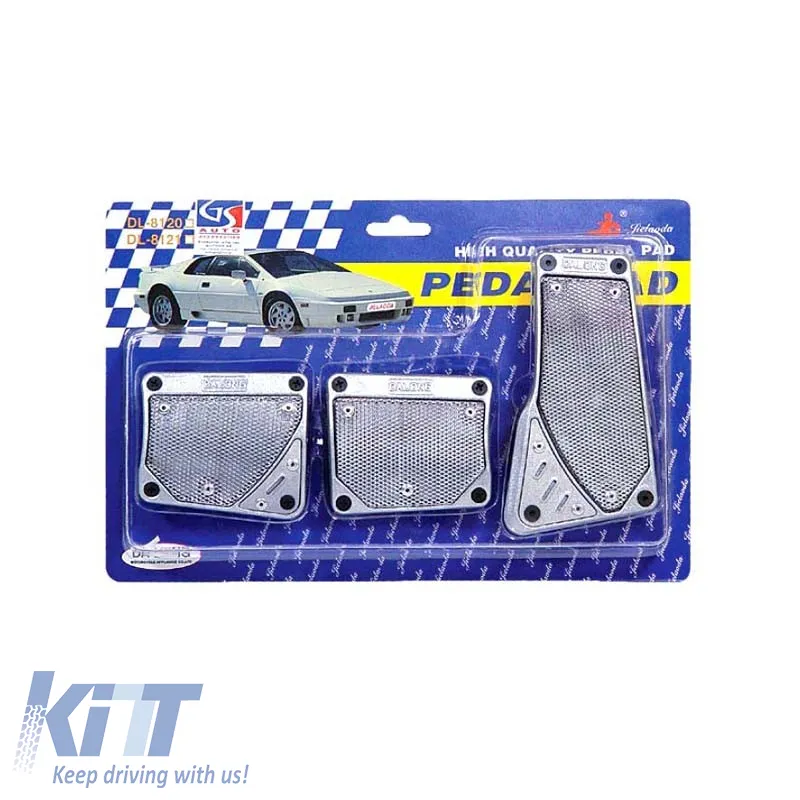 Pedal Aluminium Universal Set 3 Pcs 22336