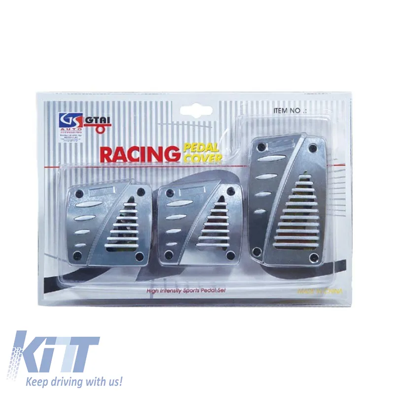 Pedal Aluminium Universal Set 3 Pcs 22335