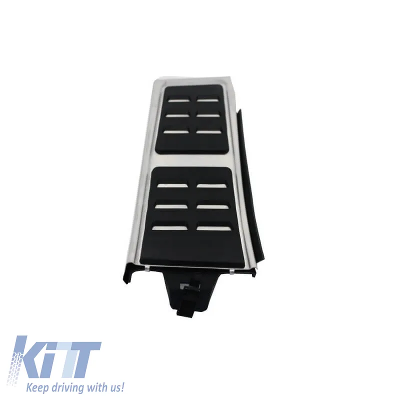 Pedal Aluminium With Footrest Suitable for Audi A4 B8 08-15 / A5 08-16 / Q5 08-16 / A6 11-15 / A7 / Porsche Macan Automatic Set 3 Pcs