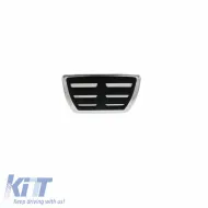 Pedal Aluminium With Footrest Suitable for Audi A4 B8 08-15 / A5 08-16 / Q5 08-16 / A6 11-15 / A7 / Porsche Macan Automatic Set 3 Pcs-image-6303452