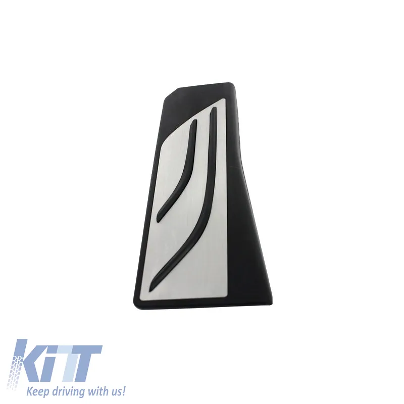 Pedal Aluminium With Footrest Suitable for BMW 5 F10, 6 F12/F13, X3 F25, X4 F26 Manual Set 4 Pcs