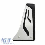 Pedal Aluminium With Footrest Suitable for BMW 5 F10, 6 F12/F13, X3 F25, X4 F26 Manual Set 4 Pcs-image-6303136