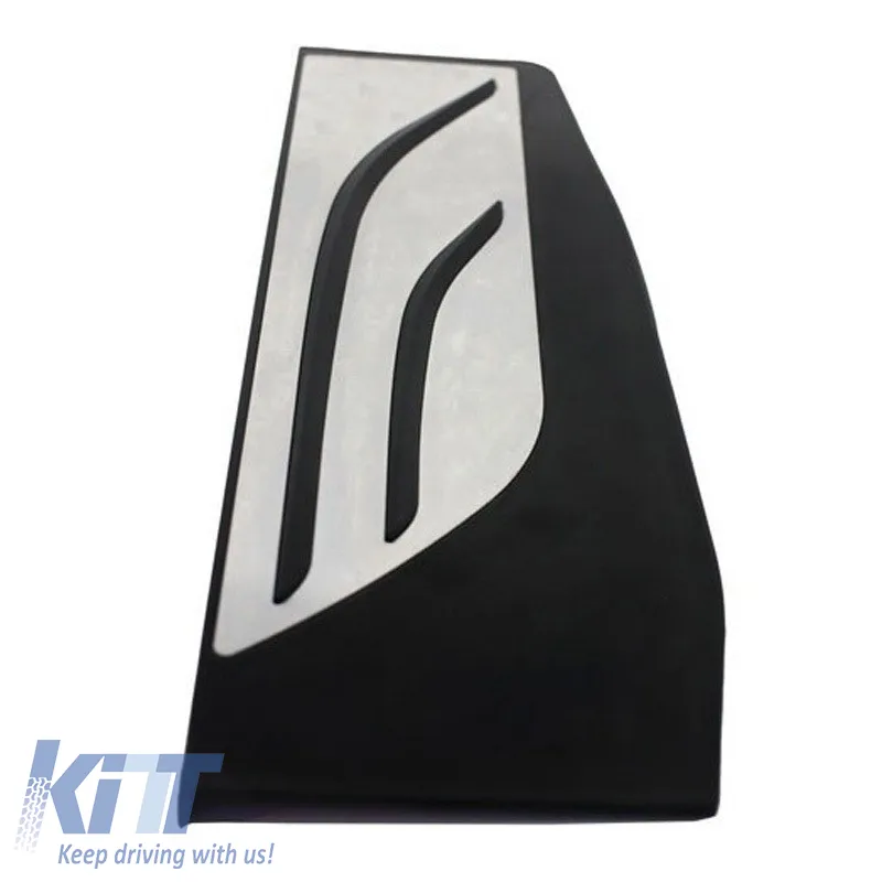 Pedal Aluminium With Footrest Suitable for BMW F20 11+, F22 14+, F30 11+, F32 13+ Non Automatic Set 4 Pcs KPBM02