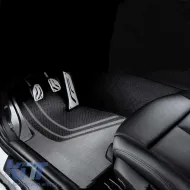Pedal Aluminium With Footrest Suitable for BMW F20 11+, F22 14+, F30 11+, F32 13+ Non Automatic Set 4 Pcs KPBM02-image-6297484