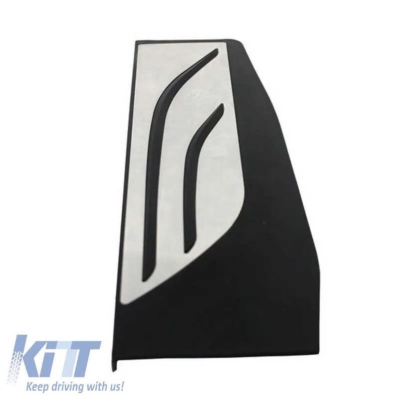 Pedal Aluminium With Footrest Suitable for BMW F20 11+, F22 14+, F30 11+, F32 13+ Automatic Set 3 Pcs KPBM01