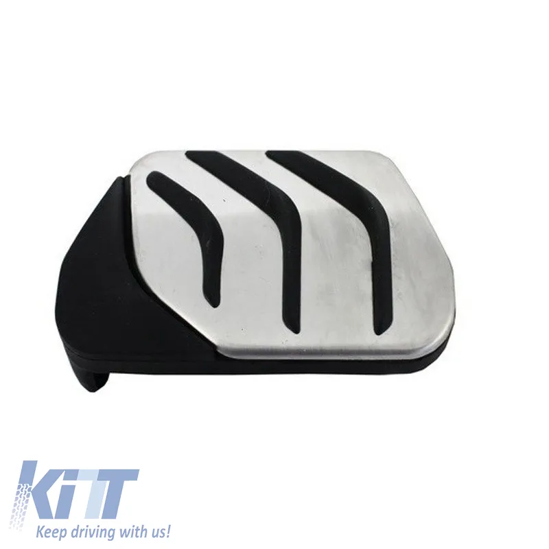 Pedal Aluminium With Footrest Suitable for BMW F20 11+, F22 14+, F30 11+, F32 13+ Automatic Set 3 Pcs KPBM01