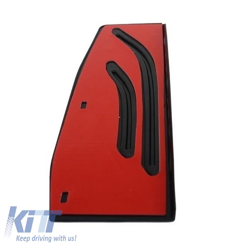 Pedal Aluminium With Footrest Suitable for BMW F20 11+, F22 14+, F30 11+, F32 13+ Automatic Set 3 Pcs KPBM01