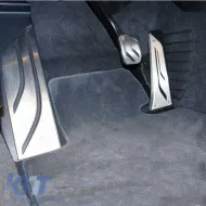 Pedal Aluminium With Footrest Suitable for BMW F20 11+, F22 14+, F30 11+, F32 13+ Automatic Set 3 Pcs KPBM01-image-6297493