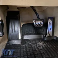 Pedal Aluminium With Footrest Suitable for BMW F20 11+, F22 14+, F30 11+, F32 13+ Automatic Set 3 Pcs KPBM01-image-6297494