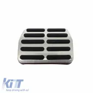 Pedal Aluminium With Footrest Suitable for VW Passat B6 05-10 / Passat B7 10-14 / Passat CC Automatic Set 3 Pcs KPVW02-image-6297423