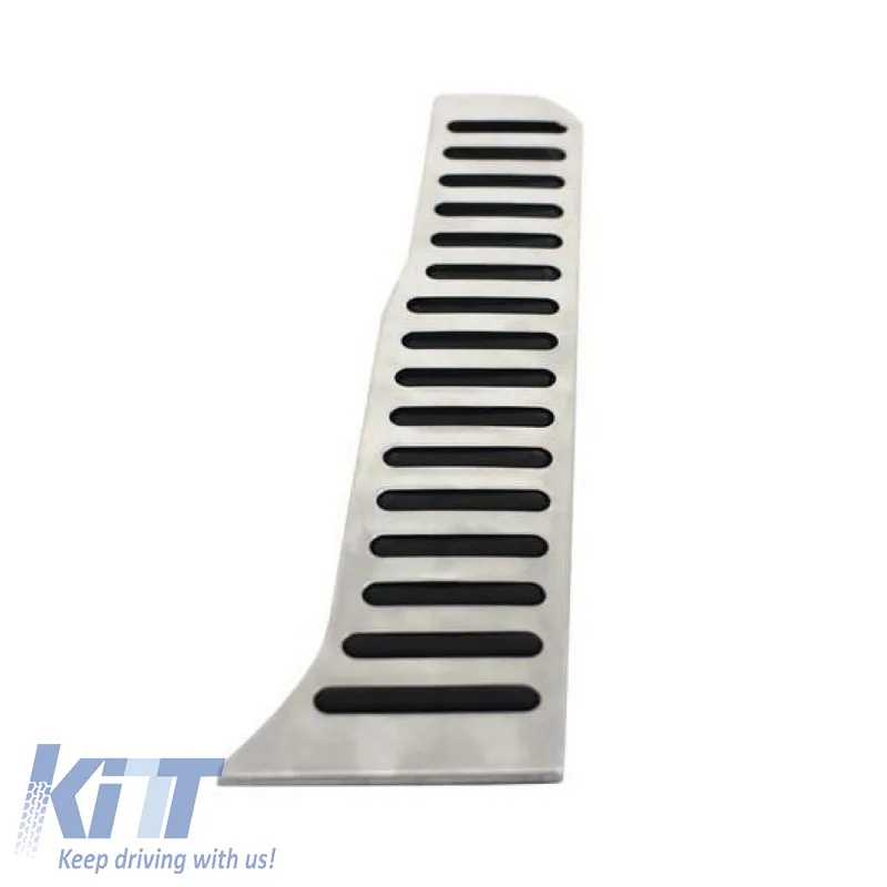 Pedal Aluminium With Footrest Suitable for VW Golf 5, 6, Scirocco, Sharan, Caddy / Skoda Octavia 04-13 / Seat Leon 1P, Toledo 3 Non Automatic Set 4 Pcs