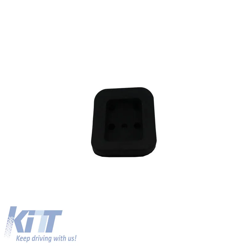 Pedal Aluminium With Footrest Suitable for Mercedes-Benz W204 07-14 / W211 02-09 / GLK 08-15 Automatic Set 4 Pcs KPMB01