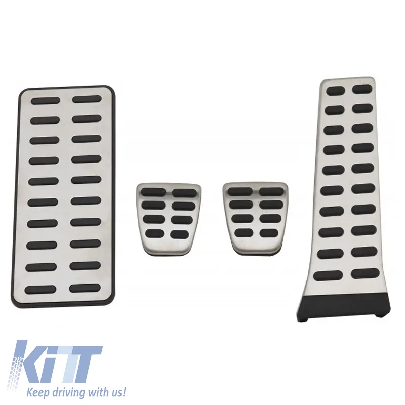 Pedal Aluminium with Footrest suitable for Hyundai Sonata 11-14 / IX35 10-15 / Santa Fe 06-12 Non-Automatic Set 4 Pcs KPHYSO02