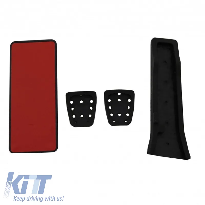 Pedal Aluminium with Footrest suitable for Hyundai Sonata 11-14 / IX35 10-15 / Santa Fe 06-12 Non-Automatic Set 4 Pcs KPHYSO02