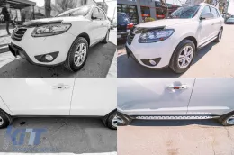 Pedane adatte per Hyundai Santa Fe 2009-2012-image-6131677