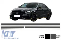 image-34-Pegatina Oscuro Gris Techo Y Portón Para Mercedes W117 C117 X117 13-16 W176 12+