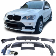 image-12-Performance Aero Spoiler Set für Front- und Heckstoßstange geeignet für BMW X5 E70 06-10