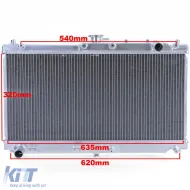Performance aluminum water cooler for Mazda MX5 NB 99-05-image-6277206