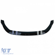 Performance első spoiler toldat fényes fekete BMW X3 G01 2017-2021-image-6194192