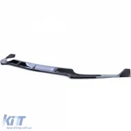 Performance első spoiler toldat fényes fekete Mercedes C-osztály W205 S205 2014-2018-image-6197211