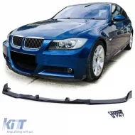 image-5-Performance első spoiler toldat fényes fekete BMW 3-as E90 E91 05-08