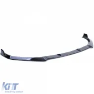 Performance első spoiler toldat fényes fekete Audi A5 F5 2016-2019-image-6210631