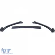 Performance első spoiler toldat fényes fekete Audi A5 F5 2016-2019-image-6210633