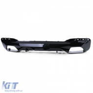 Performance gloss rear diffuser suitable for 5 Series BMW G30 G31 from 16 520 525 530 540-image-6261735