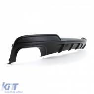 Performance-Heckdiffusor aus ABS geeignet für BMW 5er F10 F11 550i M550d-image-6210700