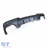 Performance-Heckdiffusor aus ABS geeignet für BMW 5er F10 F11 550i M550d-image-6210702