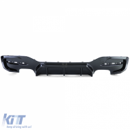 Performance Heckdiffusor Duplex 4-Rohr geeignet für BMW 1er F20 F21 M135 M140 15-19-image-6205115