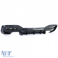 Performance Heckdiffusor Duplex 4-Rohr geeignet für BMW 1er F20 F21 M135 M140 15-19-image-6205116