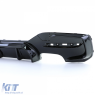 Performance Heckdiffusor Duplex 4-Rohr geeignet für BMW 1er F20 F21 M135 M140 15-19-image-6205120