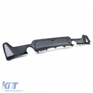 Performance Heckdiffusor glänzend schwarz geeignet für BMW 4er F32 F33 F36 435i 440i-image-6195438