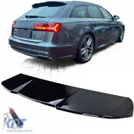 image-16-Performance-Heckspoiler glänzend schwarz geeignet für Audi A6 C7 4G 11-18 Avant