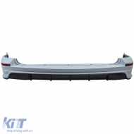 Performance-Heckstoßstange + Diffusor geeignet für VW Bus T6 + 6.1 mit Doppeltür-image-6200705