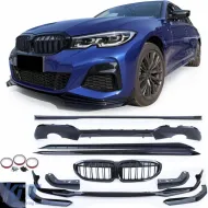 image-18-Performance Karosserie-Kit Spoiler Kühlergrill Diffusor Seitenschweller geeignet für BMW 3er G20 2019-2022