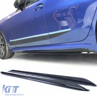 Performance Karosserie-Kit Spoiler Kühlergrill Diffusor Seitenschweller geeignet für BMW 3er G20 2019-2022-image-6198286