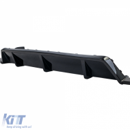 Performance rear diffuser 3-piece gloss black fits BMW X5 G05 from 2018-image-6257303