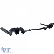 Performance rear diffuser Black Gloss fits 5 Series BMW G60 G61 + i5 from 2023-image-6326405