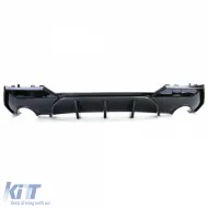 Performance rear diffuser gloss black suitable for BMW 4 Series G22 G23 420 430 from 20-image-6278020